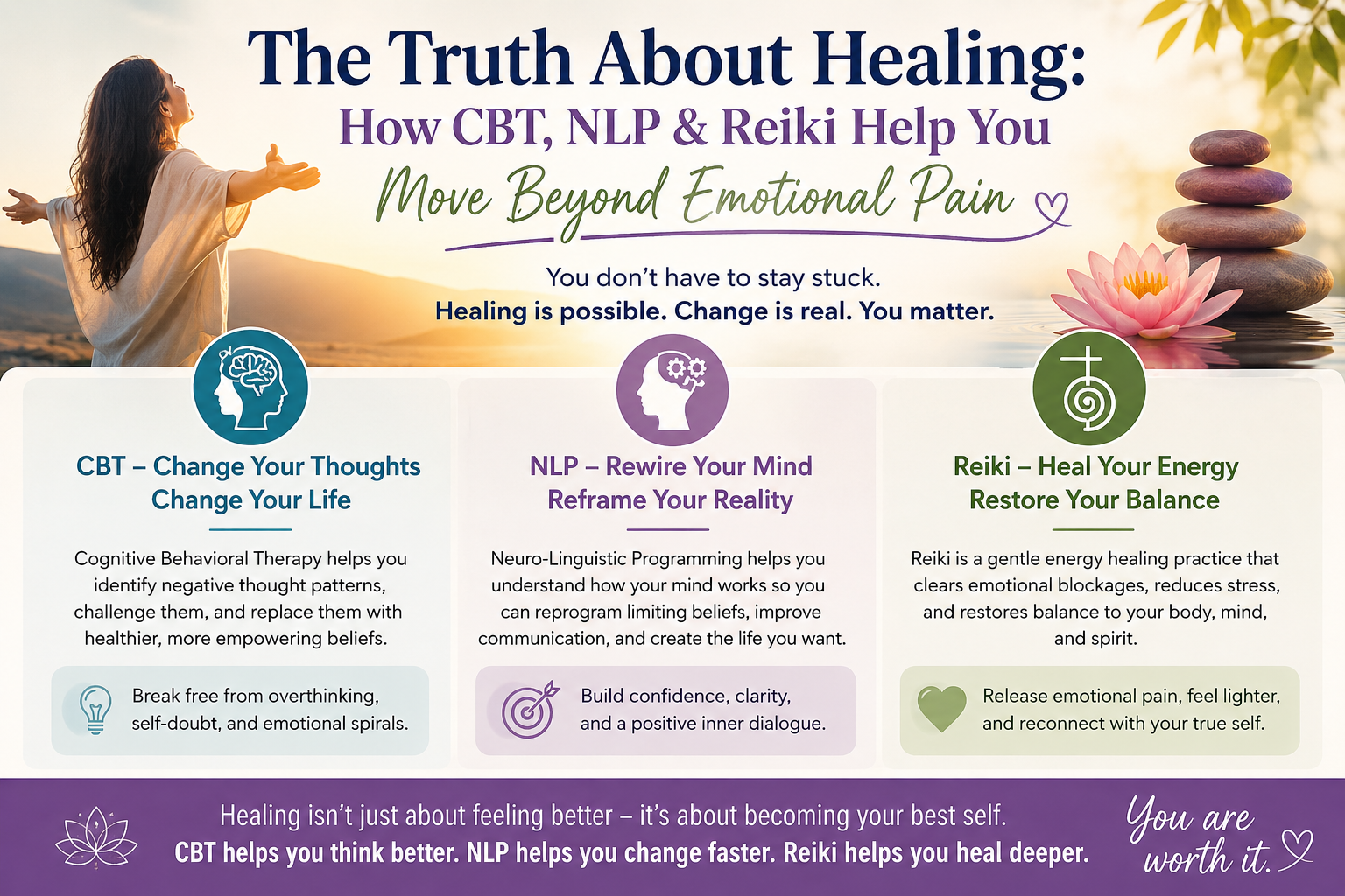 The Truth About Healing: You Move Beyond Emotional Pain