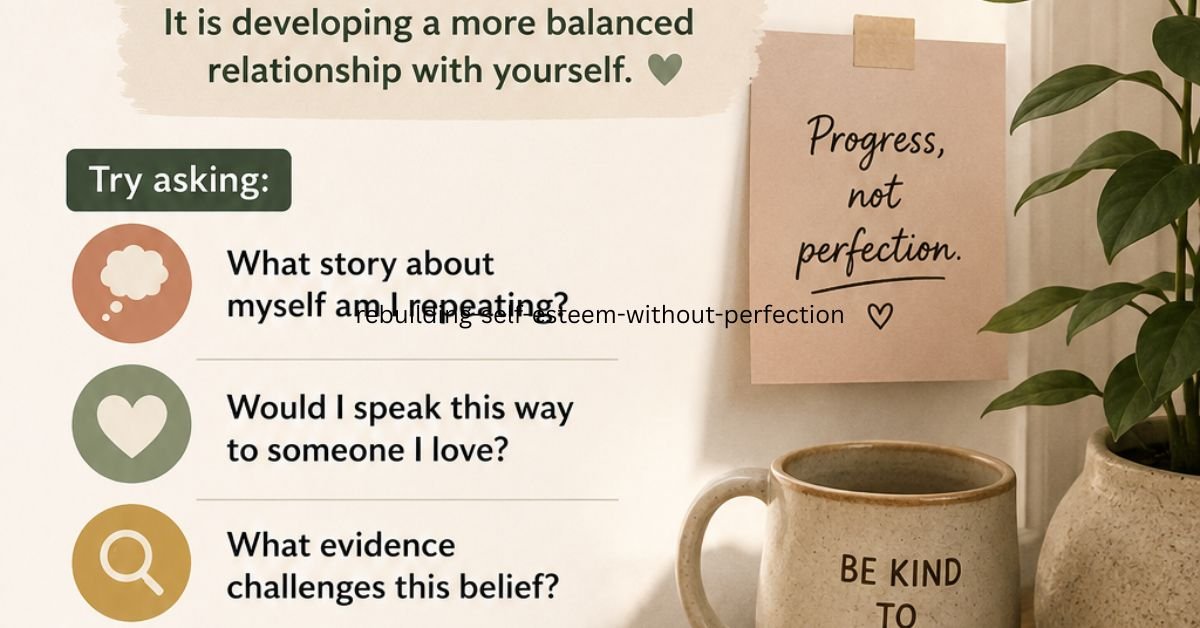 Rebuilding Self Esteem Without Perfection