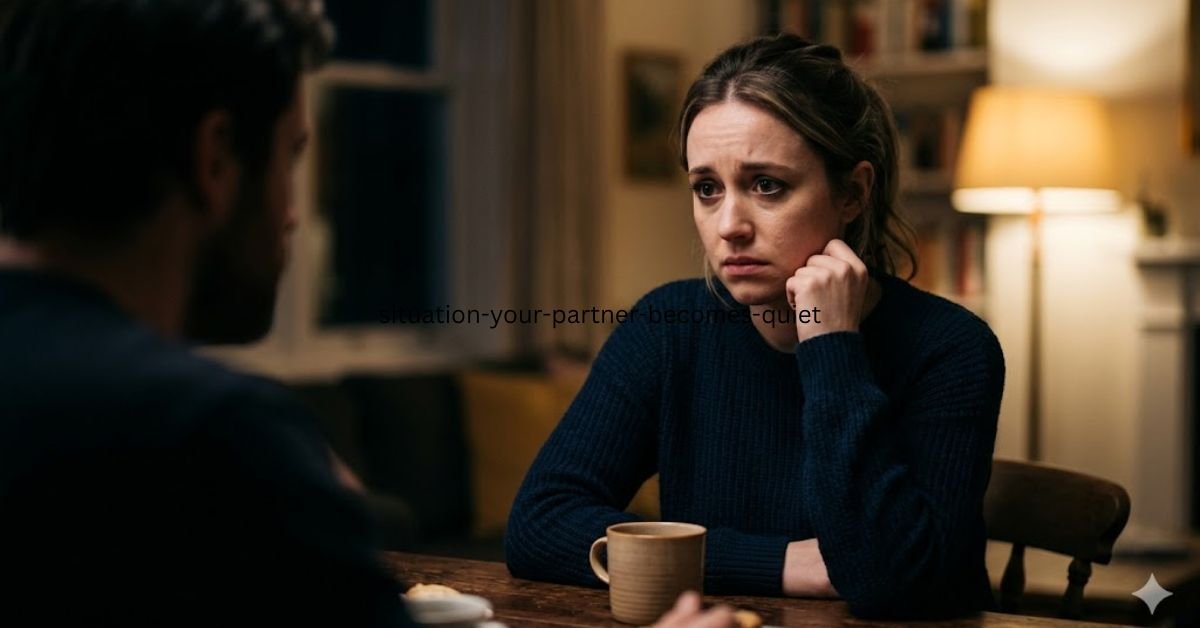 Situation Your Partner Becomes Quiet