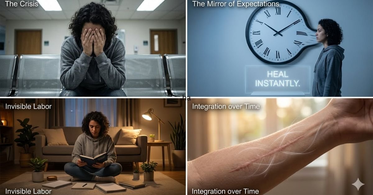 Healing Rarely Happens Overnight The Myth of Instant Recovery cbt nlp Eft guide