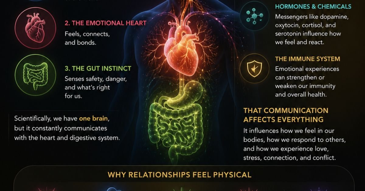 Why Relationships Feel Physical Not Just Emotional