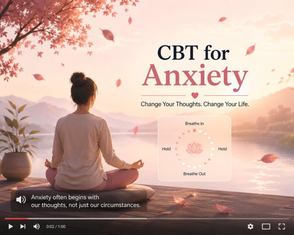 CBT helps separate the fact from the interpretation.