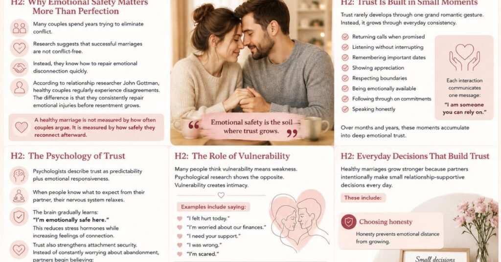 emotional safety and trust