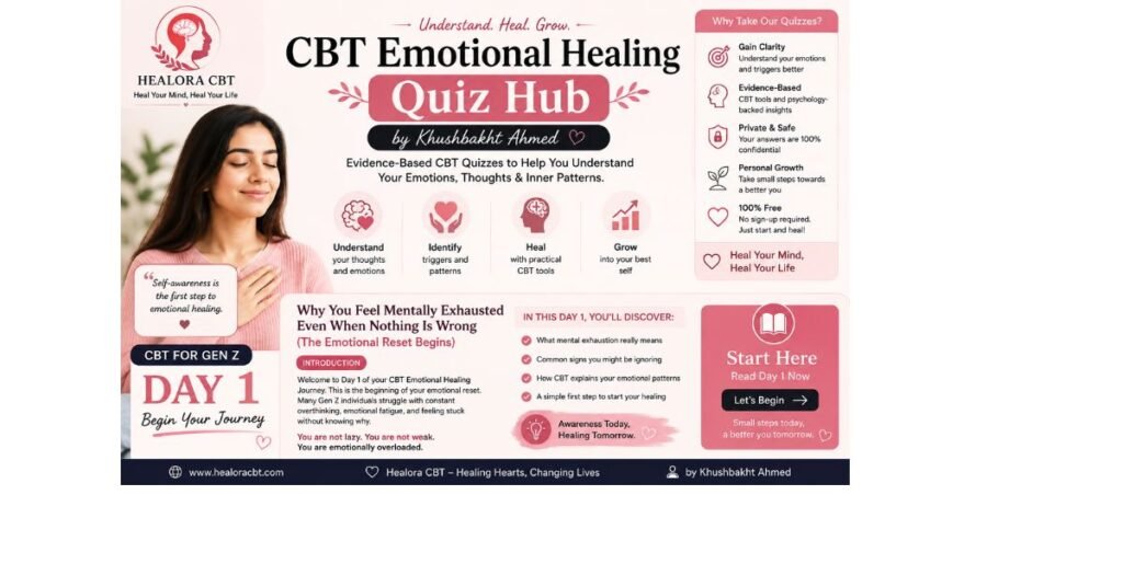 cbt emotional healing quiz hub by khushbakht ahmed (1)