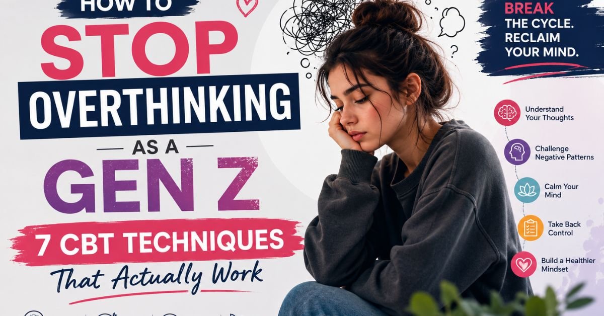 overthinking as a gen z 7 cbt techniques that actually work